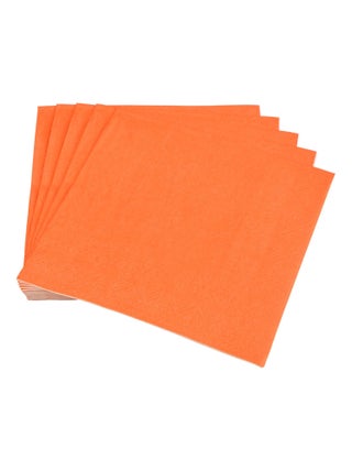Lot de 20 serviettes en papier Tendance Uni
