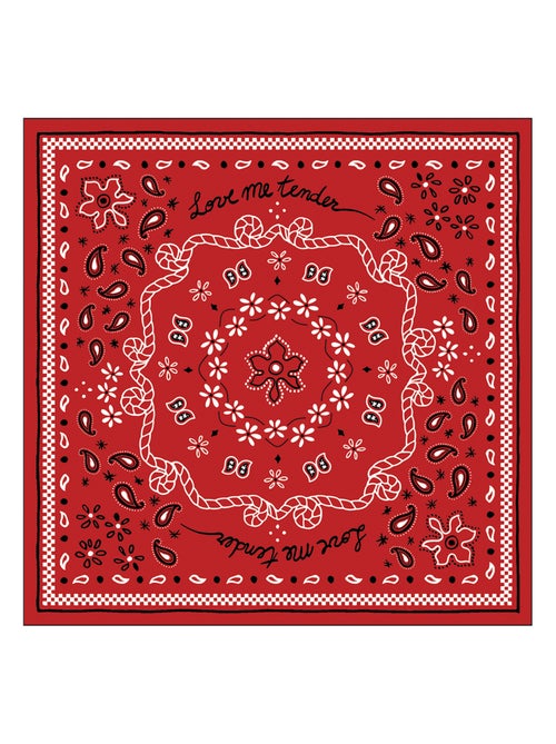 Lot de 20 serviettes papier bandana - Kiabi