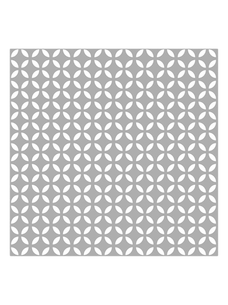 Lot de 20 serviettes papier geometrique gris Gris - Kiabi