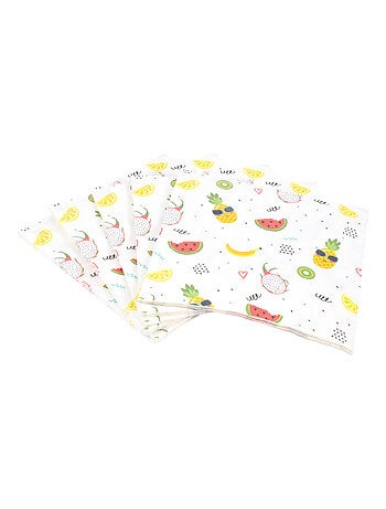 Lot de 20 serviettes papier happy sun