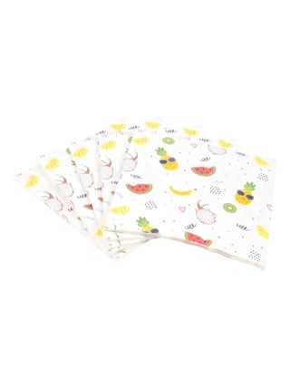 Lot de 20 serviettes papier happy sun