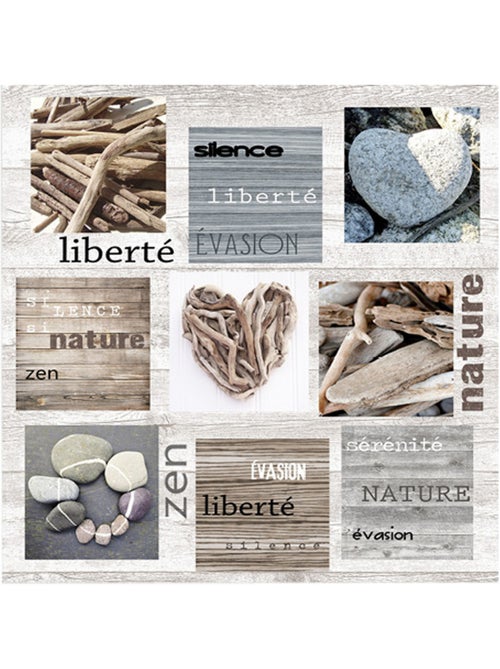 Lot de 20 serviettes papier Liberte - Kiabi