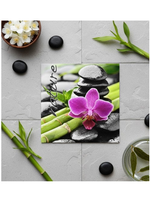 Lot de 20 serviettes papier Zen nature - Kiabi