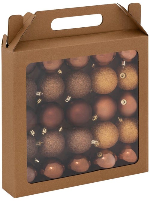 Lot de 25 boules de noël d.6 cm jokli - Kiabi
