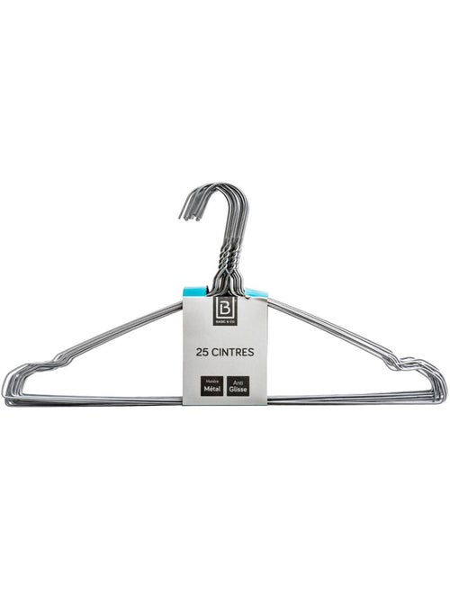 Lot de 25 cintres hang'up - Kiabi Lot de 25 cintres hang'up - Kiabi