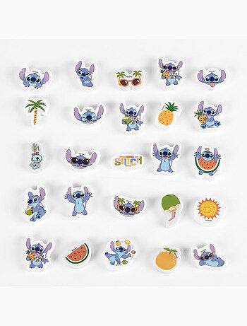 Lot de 25 gommes - Stitch - Disney - Idée cadeau stitch