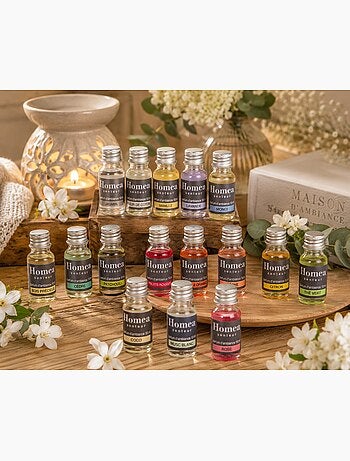 Lot de 28 fioles de parfum d'ambiance 10 ml