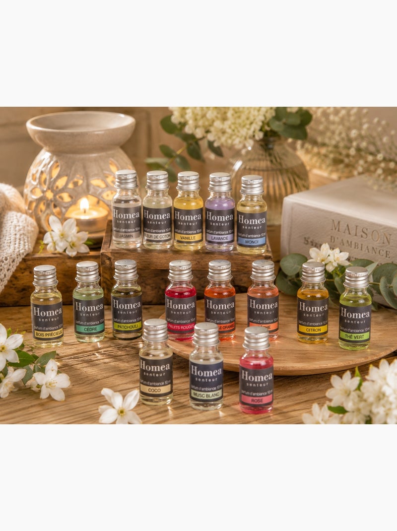 Lot de 28 fioles de parfum d'ambiance 10 ml Multicolore - Kiabi
