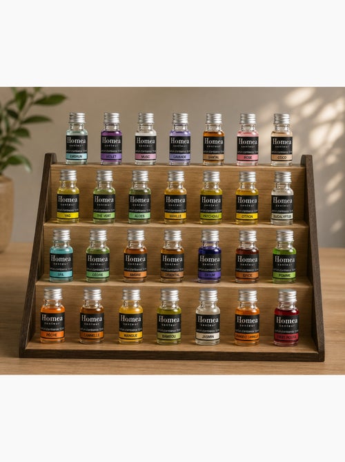 Lot de 28 fioles de parfum d'ambiance 10 ml - Kiabi