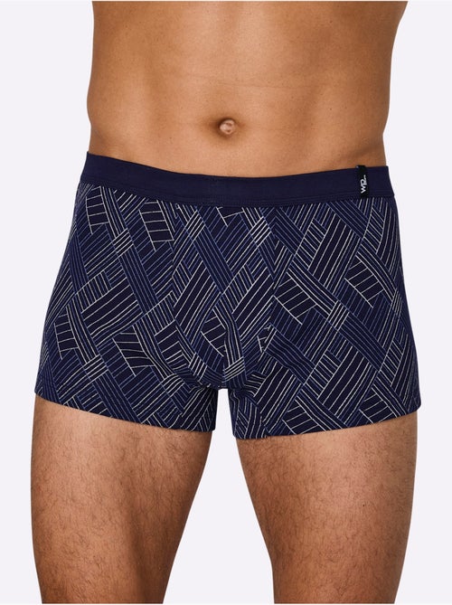Lot de 3  - Boxer Côtes Fines - Taille Standard - Witt - Kiabi