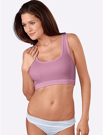 Lot de 3 - Bustier Côtes Fines - Taille Standard - Witt