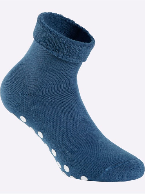 Lot de 3 - chaussettes abs qualité coton - taille standard - witt - Kiabi Lot de 3 - chaussettes abs qualité coton - taille standard - witt - Kiabi
