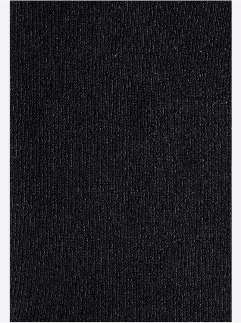 Lot de 3  - chaussettes abs qualité coton - taille standard - witt Noir - Kiabi