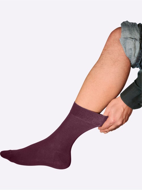 Lot de 3 - Chaussettes Basiques Qualité Coton - Taille Standard - Witt - Kiabi Lot de 3 - Chaussettes Basiques Qualité Coton - Taille Standard - Witt - Kiabi