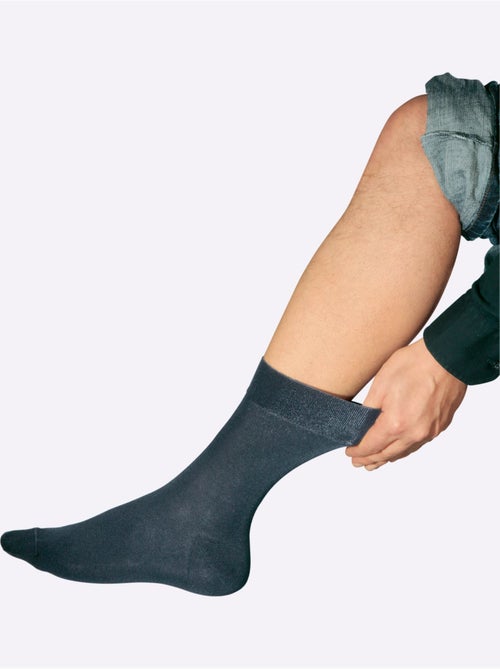 Lot de 3 - Chaussettes Basiques Qualité Coton - Taille Standard - Witt - Kiabi Lot de 3 - Chaussettes Basiques Qualité Coton - Taille Standard - Witt - Kiabi