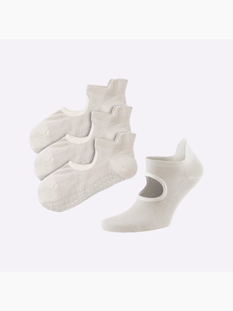 Lot de 3  - Chaussettes De Sport Pour Elle - Taille Standard - Witt Gris - Kiabi