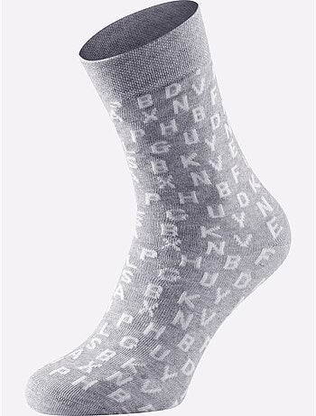 Lot de 3 - chaussettes qualité coton - taille standard - witt