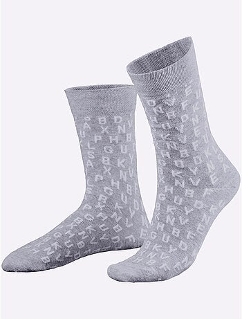Lot de 3 - chaussettes qualité coton - taille standard - witt