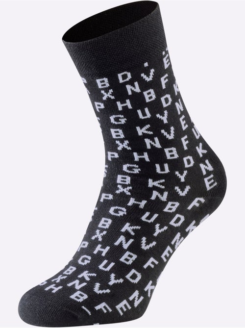 Lot de 3 - chaussettes qualité coton - Taille standard - witt - Kiabi Lot de 3 - chaussettes qualité coton - Taille standard - witt - Kiabi