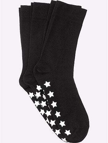 Lot de 3 - chaussettes qualité coton - taille standard - witt