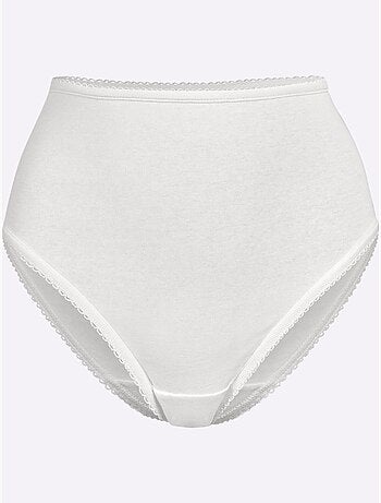 Lot de 3 - Culotte Gainante Côtes Fines - Taille Standard - Witt