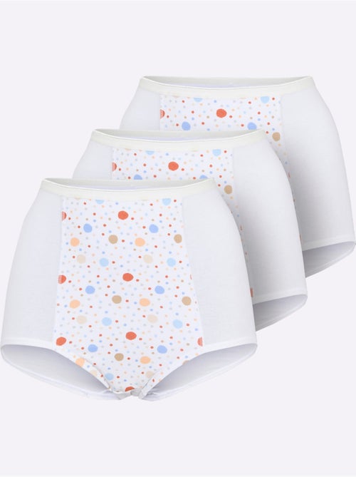 Lot de 3 - Culotte Gainante Jersey Fin - Taille Standard - Witt - Kiabi Lot de 3 - Culotte Gainante Jersey Fin - Taille Standard - Witt - Kiabi