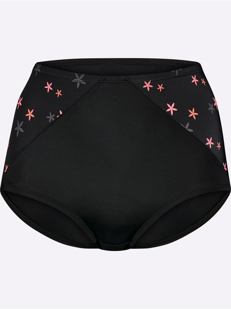 Lot de 3  - Culotte Taille Haute - Taille Standard - Witt Noir - Kiabi