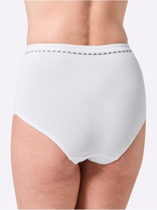 Lot de 3 - Culotte Taille Haute Jersey Fin - Taille Standard - Witt - Kiabi Lot de 3 - Culotte Taille Haute Jersey Fin - Taille Standard - Witt - Kiabi