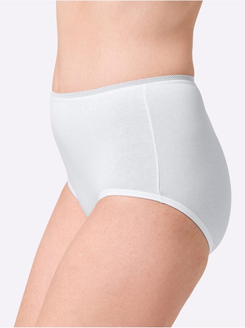 Lot de 3 - Culotte Taille Haute Jersey Fin - Taille Standard - Witt - Kiabi Lot de 3 - Culotte Taille Haute Jersey Fin - Taille Standard - Witt - Kiabi
