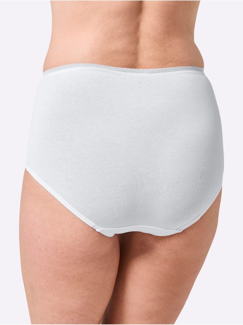 Lot de 3 - Culotte Taille Haute Jersey Fin - Taille Standard - Witt - Kiabi Lot de 3 - Culotte Taille Haute Jersey Fin - Taille Standard - Witt - Kiabi