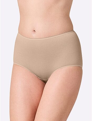 Lot de 3 - Culotte Taille Haute Jersey Fin - Taille Standard - Witt