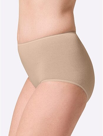 Lot de 3 - Culotte Taille Haute Jersey Fin - Taille Standard - Witt