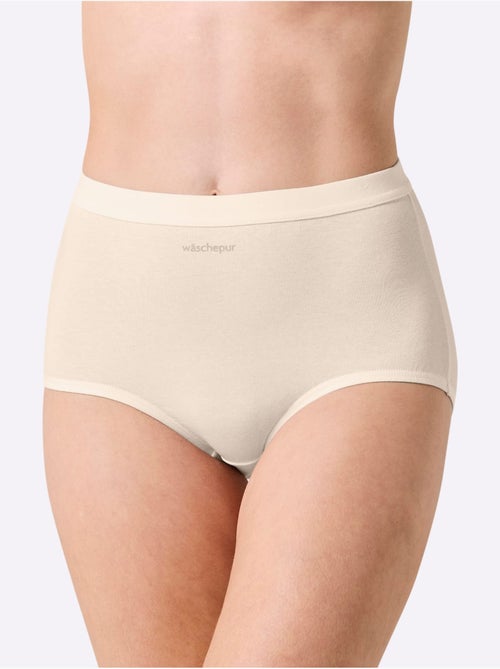 Lot de 3 - Culotte Taille Haute Jersey Fin - Taille Standard - Witt - Kiabi Lot de 3 - Culotte Taille Haute Jersey Fin - Taille Standard - Witt - Kiabi