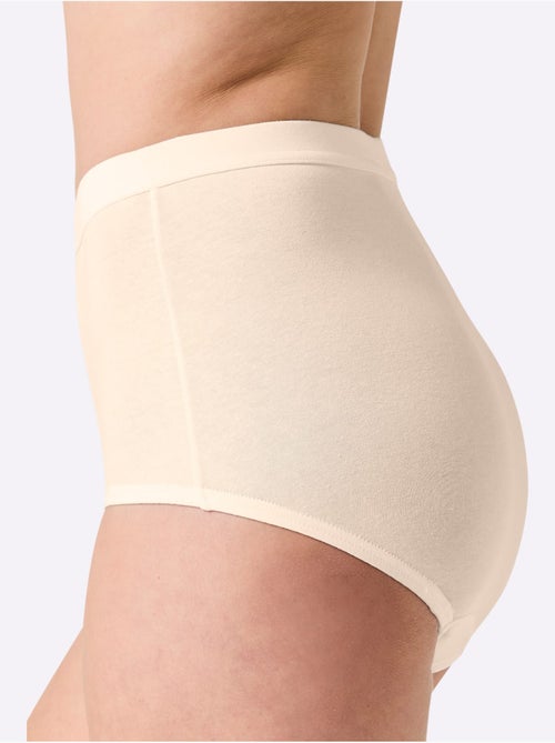 Lot de 3 - Culotte Taille Haute Jersey Fin - Taille Standard - Witt - Kiabi Lot de 3 - Culotte Taille Haute Jersey Fin - Taille Standard - Witt - Kiabi