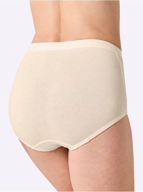 Lot de 3 - Culotte Taille Haute Jersey Fin - Taille Standard - Witt - Kiabi Lot de 3 - Culotte Taille Haute Jersey Fin - Taille Standard - Witt - Kiabi