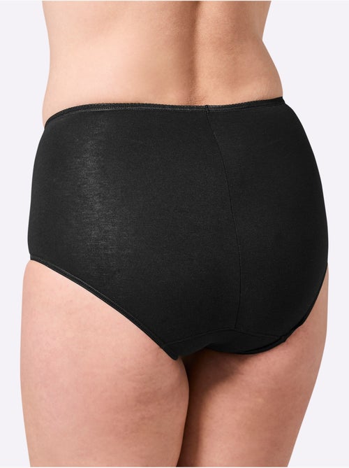 Lot de 3  - Culotte Taille Haute Jersey Fin - Taille Standard - Witt - Kiabi