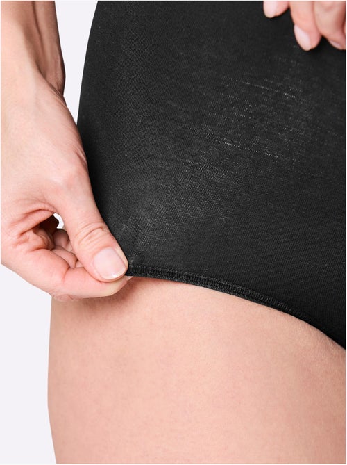Lot de 3  - Culotte Taille Haute Jersey Fin - Taille Standard - Witt - Kiabi