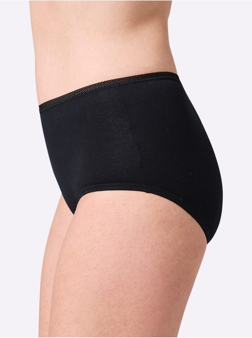 Lot de 3  - Culotte Taille Haute Jersey Fin - Taille Standard - Witt - Kiabi
