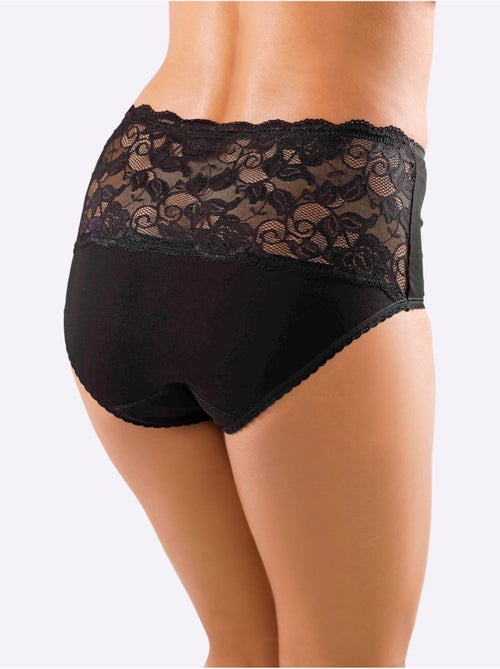 Lot de 3  - Culotte Taille Haute Jersey Fin - Taille Standard - Witt - Kiabi