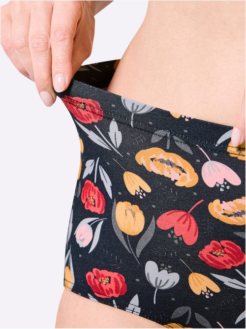 Lot de 3  - Culotte Taille Haute Jersey Fin - Taille Standard - Witt - Kiabi