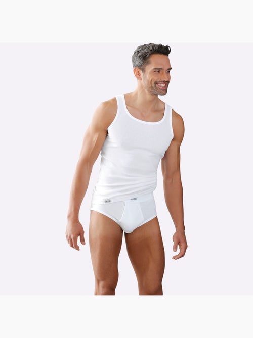 Lot de 3 - débardeur côtes fines - taille standard - witt - Kiabi Lot de 3 - débardeur côtes fines - taille standard - witt - Kiabi