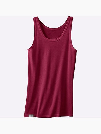 Lot de 3 - débardeur côtes fines - taille standard - witt
