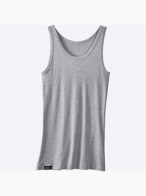 Lot de 3  - débardeur côtes fines - taille standard - witt - Kiabi