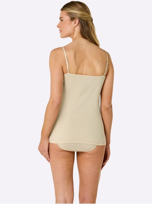 Lot de 3 - Débardeur Côtes Fines - Taille Standard - Witt - Kiabi Lot de 3 - Débardeur Côtes Fines - Taille Standard - Witt - Kiabi