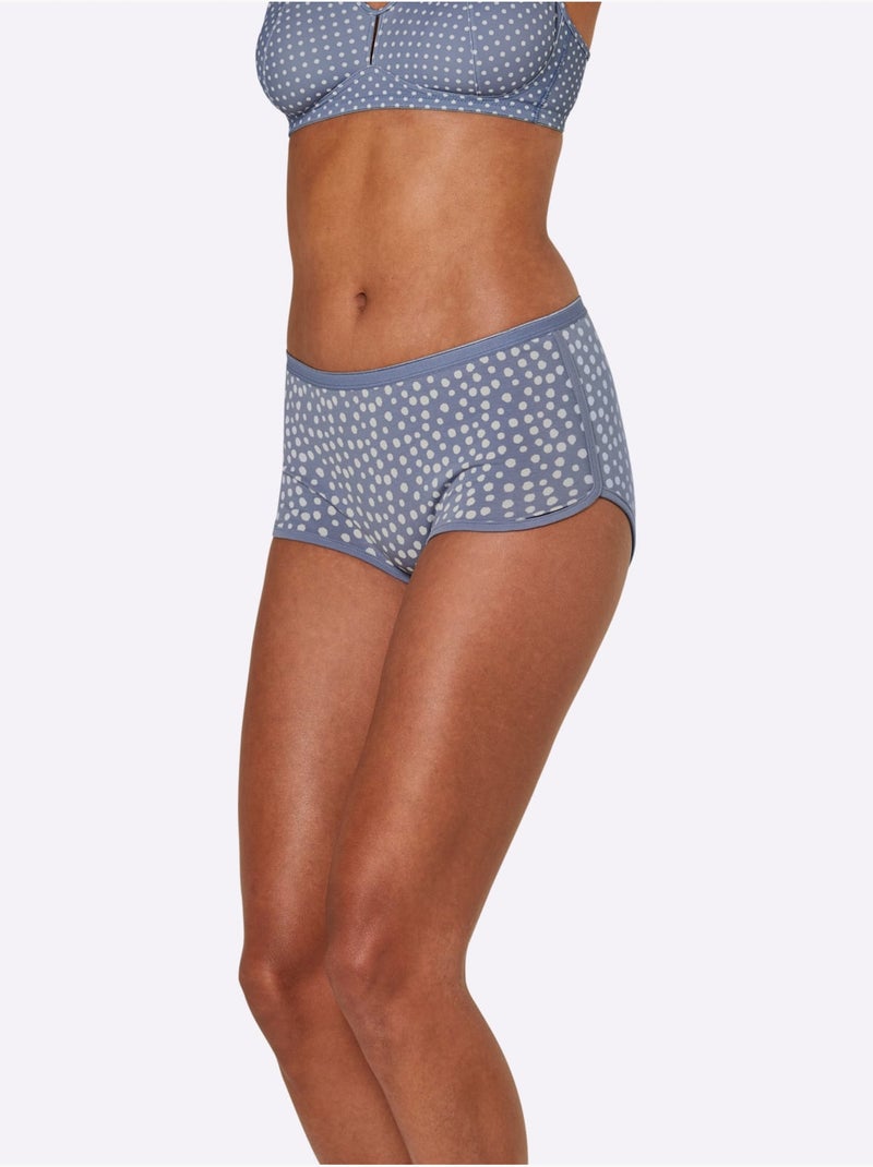 Lot de 3  - Hipster Jersey Fin - Taille Standard - Witt Bleu - Kiabi