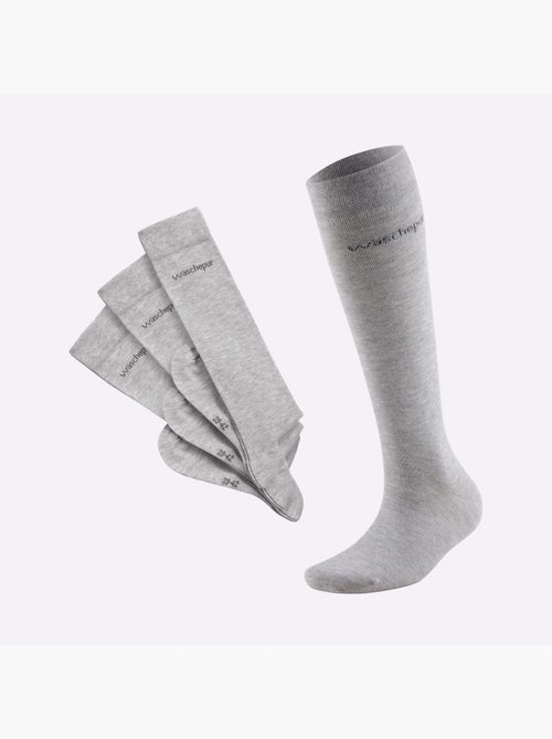 Lot de 3  - mi-chaussettes qualité coton - taille standard - witt - Kiabi
