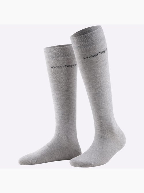 Lot de 3  - mi-chaussettes qualité coton - taille standard - witt - Kiabi