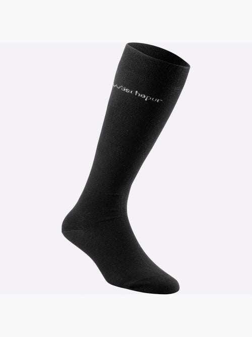 Lot de 3  - mi-chaussettes qualité coton - taille standard - witt - Kiabi