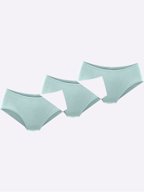 Lot de 3 - panties jersey fin - taille standard - witt - Kiabi Lot de 3 - panties jersey fin - taille standard - witt - Kiabi