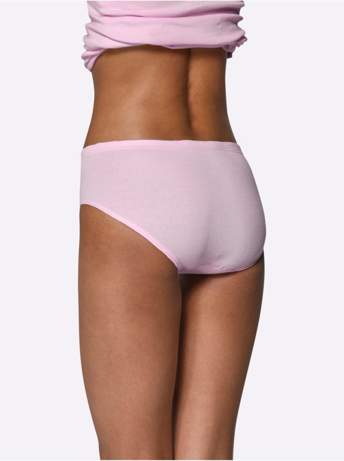 Lot de 3 - panties jersey fin - taille standard - witt - Kiabi Lot de 3 - panties jersey fin - taille standard - witt - Kiabi